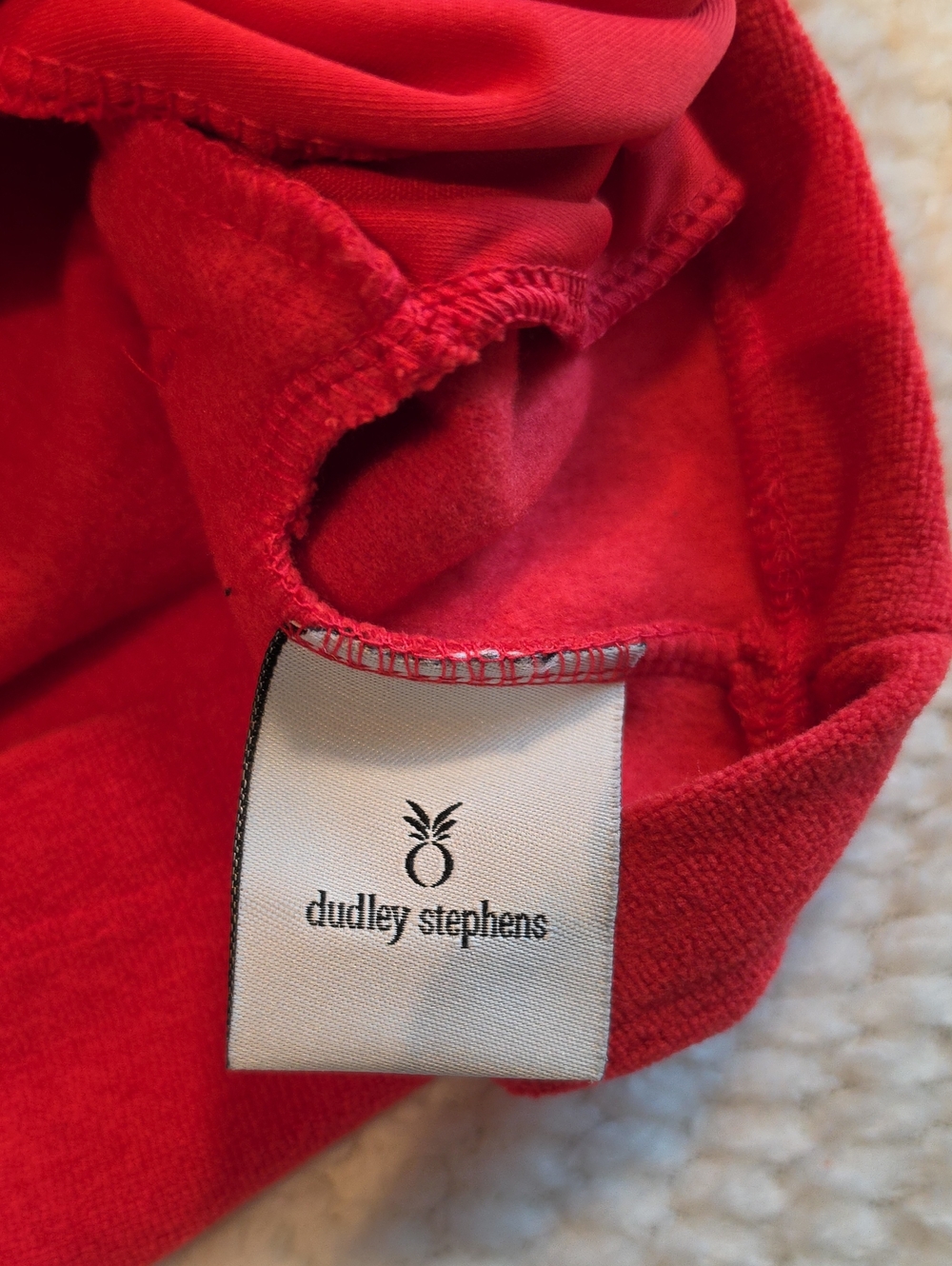 Dudley Stephens Classic Red Funnel Neck Women's Sweater Brand New - Picture 8 of 10